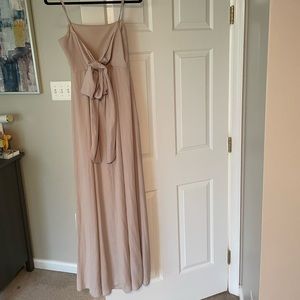Show me your Mumu bridesmaid dress, unaltered.